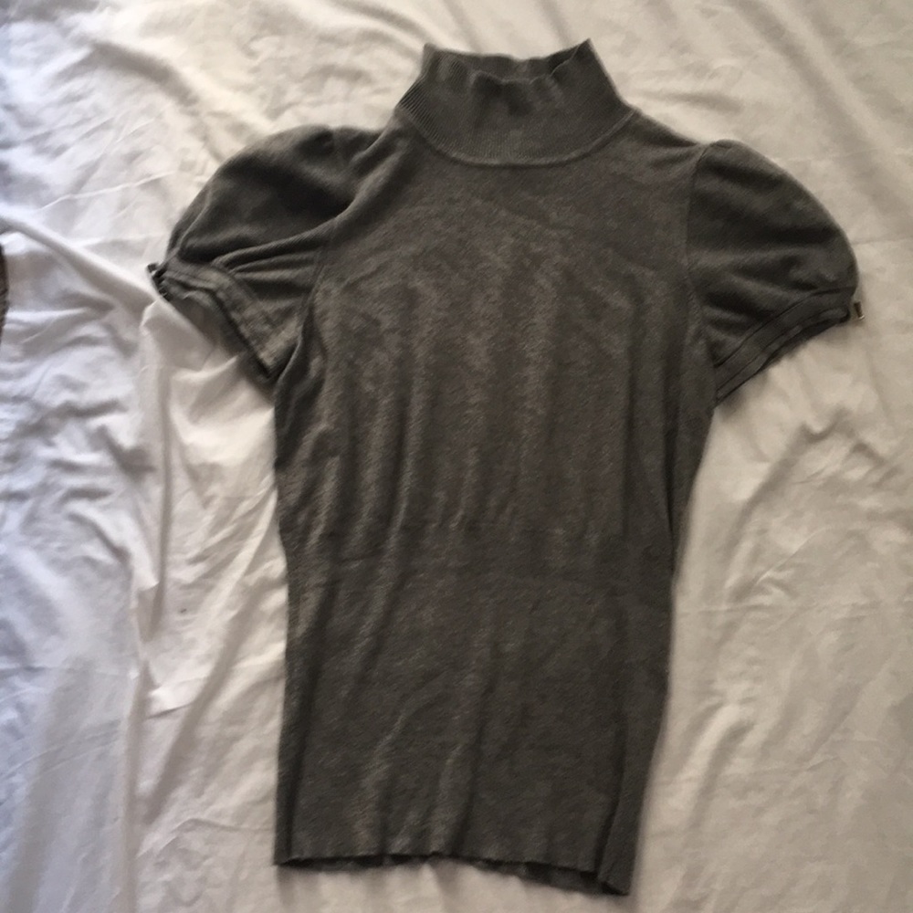 Gray sweater